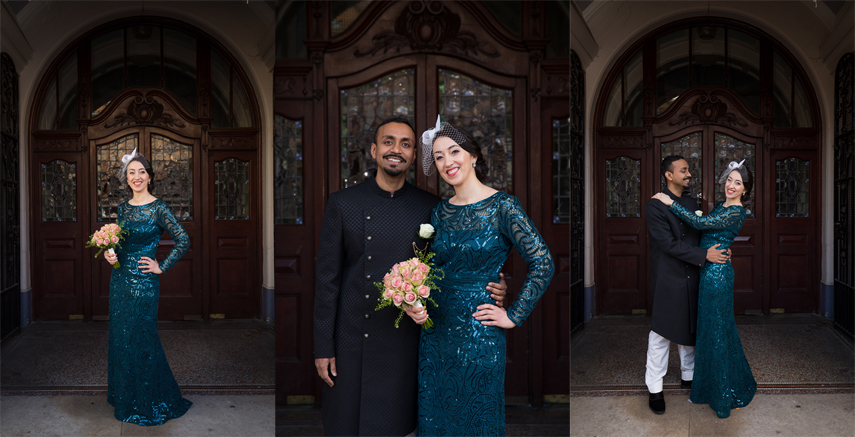 Female wedding photographer for Redbridge Town Hall